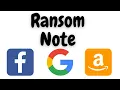 Ransom note leetcode ransom note leetcode python interview prep question