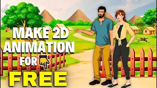 How To Make 2D Animation With AI Completely FREE 