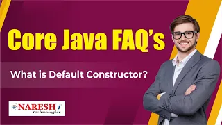 What is Default Constructor Core Java FAQs s Naresh IT