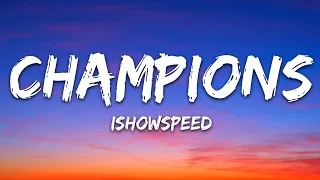 ishowspeed world cup champions lyrics