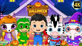 Halloween Five Little Monsters | Fun Video for Kids