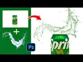 Add Transparent Colored Water Splash Effect using Photoshop