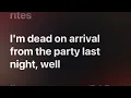 Green Day - I'm Never Gonna R.I.P. // Lyric Video