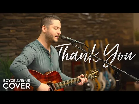 Download MP3 Thank You - Dido (Boyce Avenue acoustic cover) on Spotify & Apple
