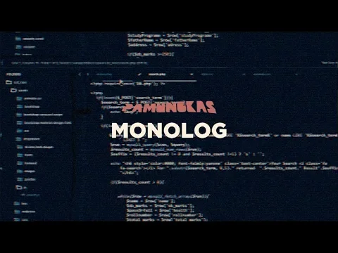 Download MP3 Pamungkas - Monolog (Lyrics Video)