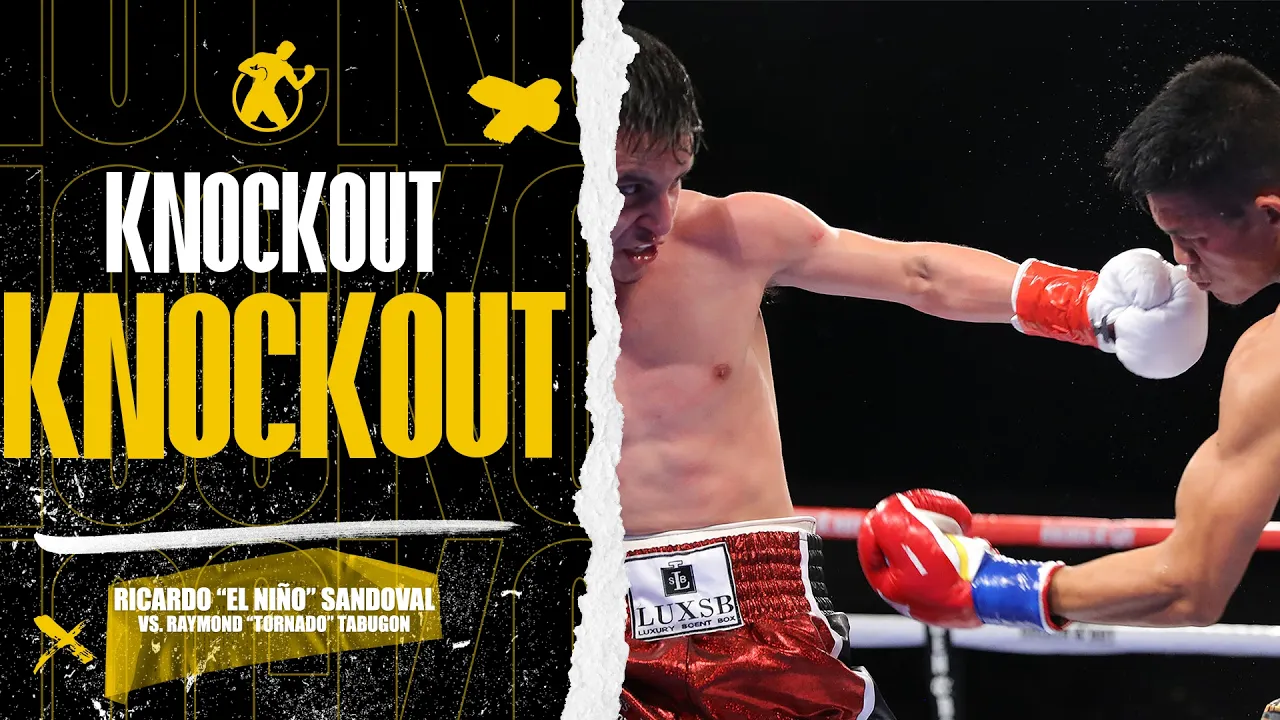 KO | Ricardo “El Niño” Sandoval vs. Raymond “Tornado” Tabugon | “El Niño” was making his mark 🔥