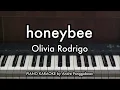 honeybee - Olivia Rodrigo | Piano Karaoke by Andre Panggabean