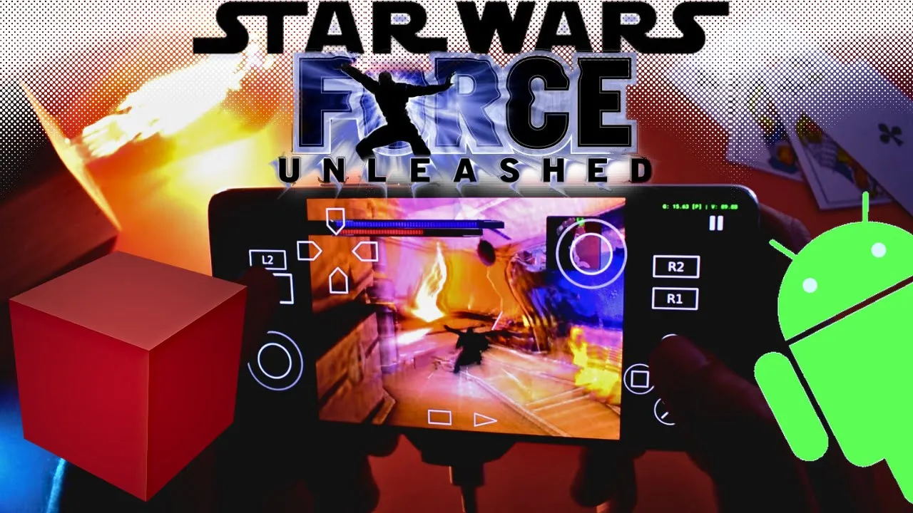 Star Wars The Force Unleashed Android Gameplay | PS2 Emulator Android | Nethersx2 Android