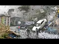 Download Lagu De lucht bombardeerde Duitsland genadeloos! Een verwoestende storm veegde huizen weg in Oostenrijk.