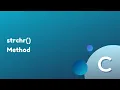 strchr Method In C