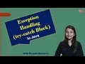 Exception Handling in Java Try-Catch Block in Java Examples CORE JAVA