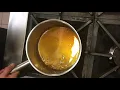 Caramel dry method