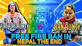 freefire ban in nepal firi firi aunty vs ban aunty sbarmy