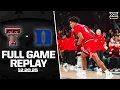 Texas Tech vs Duke Full Game Replay 12 20 25 2025-26 Big 12 Men s Basketball