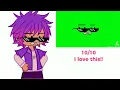 Testing Gacha Green screen faces with the squad