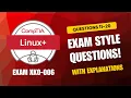 CompTIA Linux XK0-006 Exam-Style Practice Questions 2026 Q11 20 With Explanations