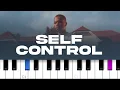 Download Lagu Frank Ocean - Self Control  (piano tutorial)