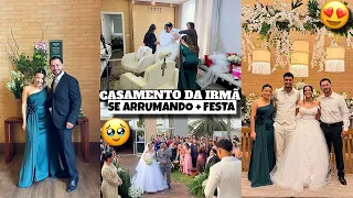 CASAMENTO DA POLY E JÃO (SE ARRUMANDO COM A GENTE, CERIMÔNIA, FESTA e muito mais) ❤️- Bruna Paula