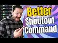 Mixitup Bot Shoutout Command
