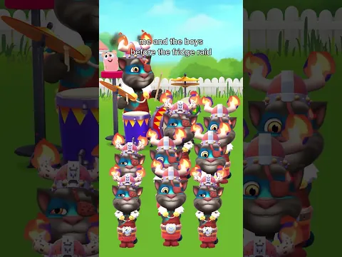 in my Fire Viking era! 🔥 #TalkingTom #MyTalkingTom2 #fireviking
