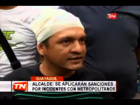Alcalde: se aplicarán sanciones por incidentes con metropolitanos