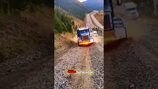 إليك ما يحدث عندما يقرر سائق شاحنة استخدام مخارج الطوارئ الخاصة بالشاحنات 