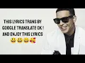 Daddy Yankee - Que Tire Pa' 'Lante (Letra /Lyrics / English Version / English translation)