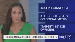 Federal agents arrest Florida man accused of making death threats to ICE agents on social media
