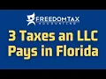 Florida LLC Taxes What Your Business Pays Explained FreedomTax