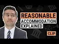 What is a Reasonable Accommodation for Workers examples provided