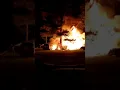 Blaze Engulfs Bungalow in Vicinity of Camp Skver