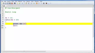 perl tutorial NO 25 until loop
