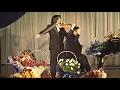 Arman Mourzagaliev(v), Yerlan Mansurov(p) tossing up an encore piece