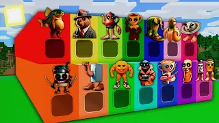 النجاة في عالم الشر مع أودين دين دين دون إسبريسونا سينيورينا في أنفاق برينروت الإيطالية ماين كرافت 