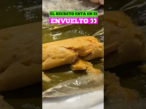 Que lleva un tamal salvadoreño? Como envolverlos con polipel/aluminio