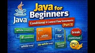 Java for Beginners Conditional Control Flow Statements part3