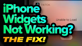 iPhone Widgets Not Working Here s The Fix