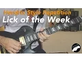 Download Lagu Jimi Hendrix Style Repetition Lick  - Blues Rock Lead Guitar Lesson
