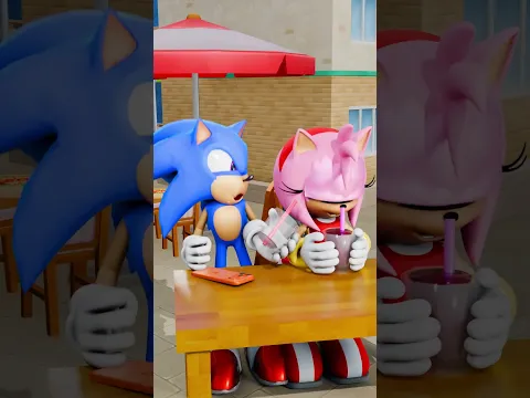 The real reason behind Amy Rose  gentlemanly gesture Animation Meme #funny #sonic
