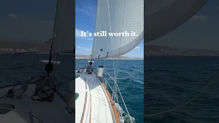 Retirement Didn’t Go as Planned 😬 #liveaboard #sailinglife #affordablesailing