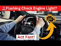 6 Critical Reasons Your Check Engine Light is Flashing Car is Shaking Fix It Now