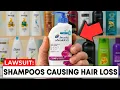 8 Shampoos SUED For Causing The Hair Loss They Were Sold to Stop And 3 That Actually Work