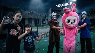 SERAM! TEREKAM CCTV LABUBU DICULIK HANTU Teror di Siang Hari