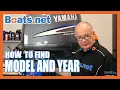 How to Find the Serial Number on an Outboard Yamaha Outboard Serial Number Location Boats net