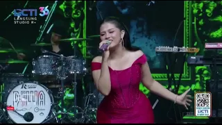 shabrina x dewa 19 bukan cinta manusia biasa di hut rcti yang ke 36 