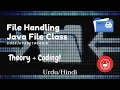 Java File Class Java Coding File Handling - Part1 Code Java With Saqib