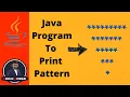 39 Java Program to Print Reverse Full Triangle Pattern Java Nested For Loop