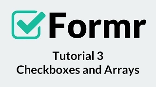 Formr 3 Checkboxes and Checkbox Arrays