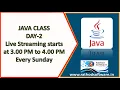 Free Java Weekly Class Mastering Java Live DAY-2