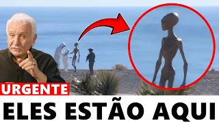 Eles estão entre nós? A filmagem chocante de um ser estranho em instalação militar